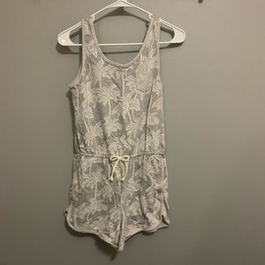 Palm tree romper